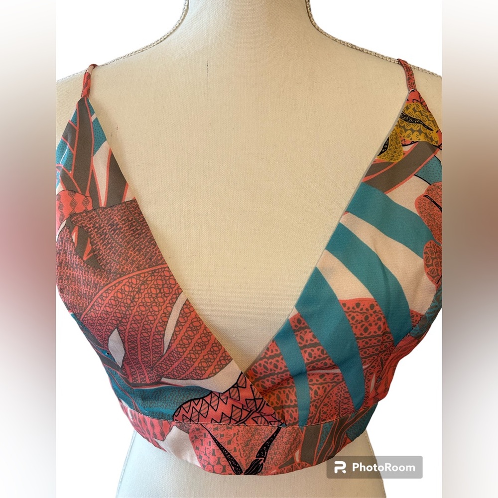 Fashion Nova Floral Bralette Size XL